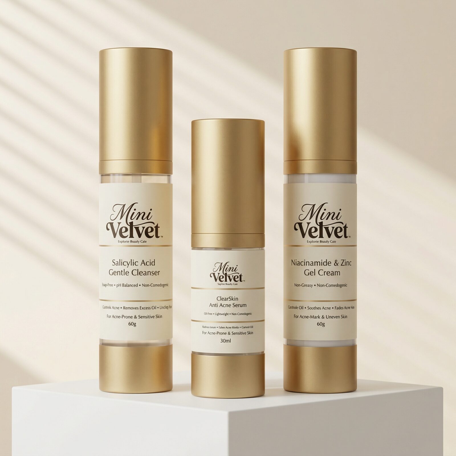 Anti Acne Kit — Cleanser, Serum and Cream